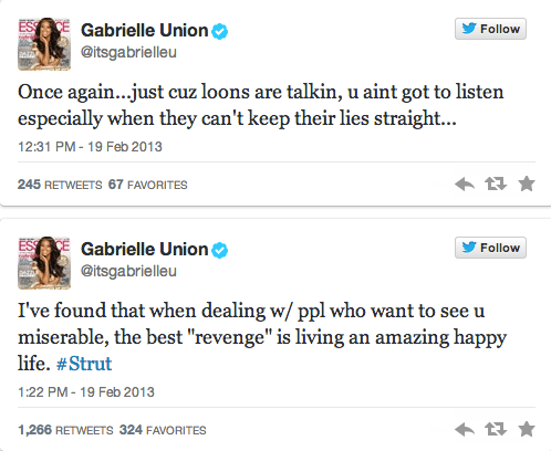 Twitter/Gabrielle Union/Hello Beautiful