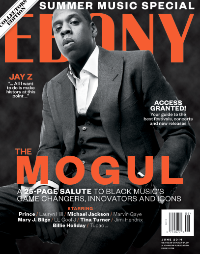 Jay Z Ebony Cover