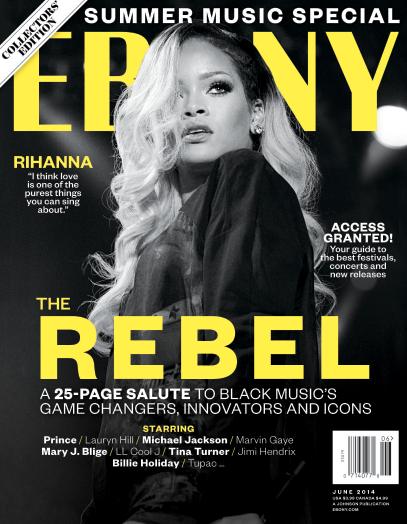 Rihanna Ebony Cover