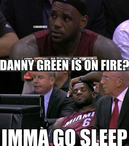 lebron james cramp meme