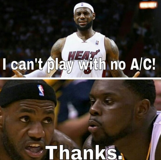 lebron cramp hockey meme