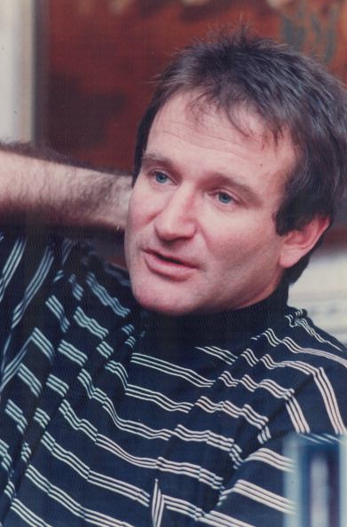 Robin Williams: Did you recognize the pink cheeks and nose?