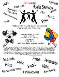 Coleman Academy Carnival 2014