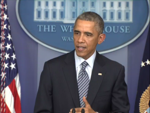 Pres Obama gives post Grand Jury Ferguson speech