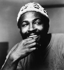 Singer Marvin Gaye In Knit Cap