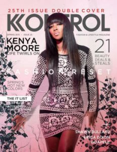 Kenya Moore Kontrol Magazine