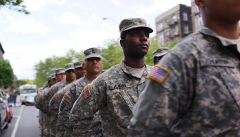 Harlem Parade Honors African-American Army Regiment From WWII