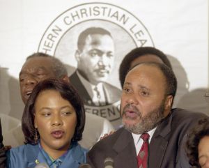 Martin Luther King III at SCLC Press Conference