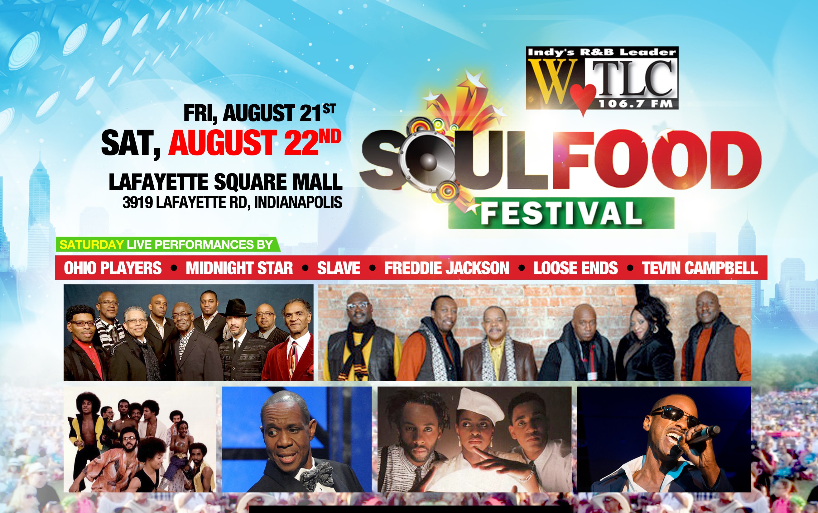 Soul Food Festival Indianapolis Day 2 ONSALE 106.7 WTLC
