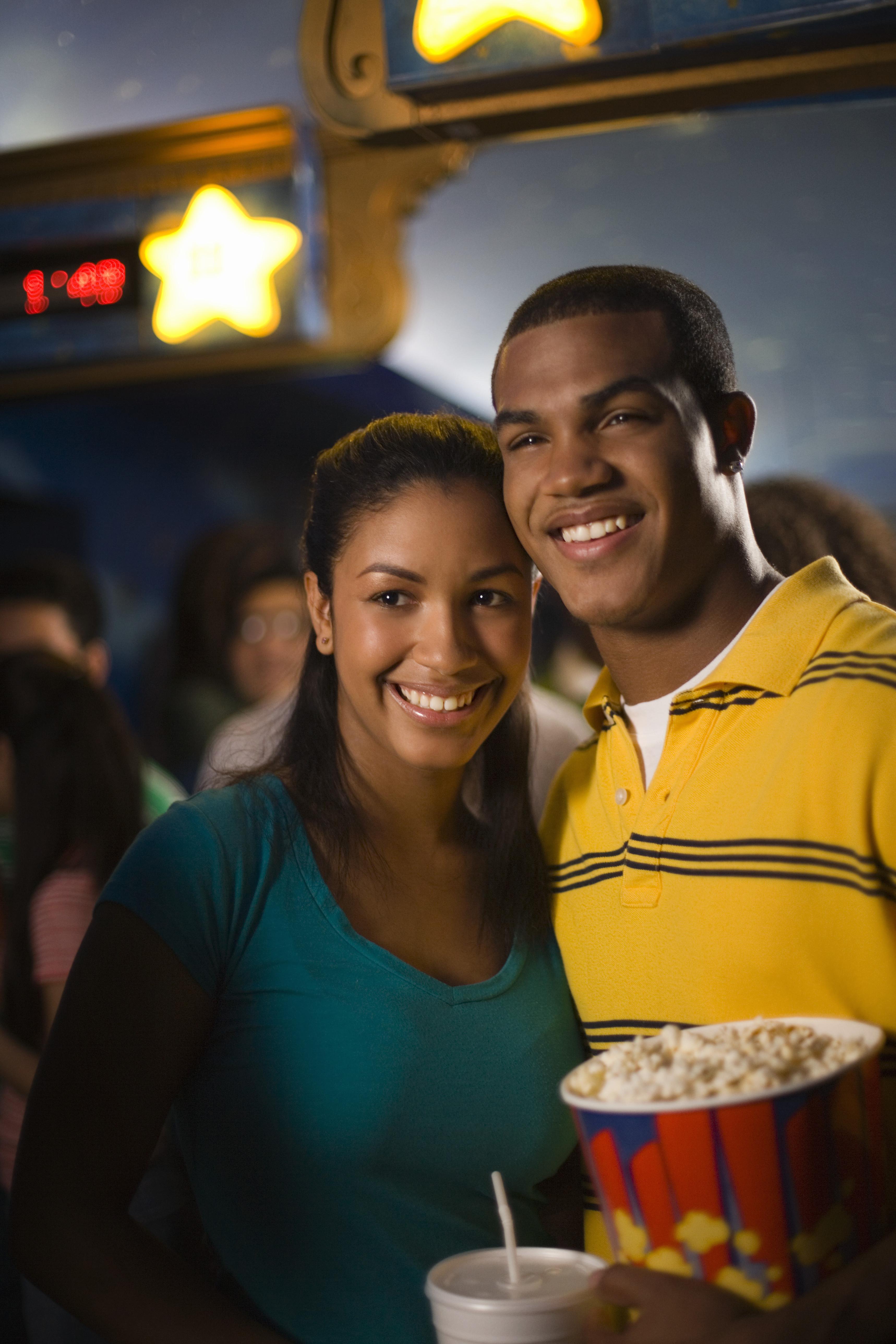 Couple at the Movies