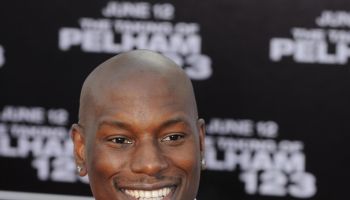 Actor and rap music artist Tyrese Gibson