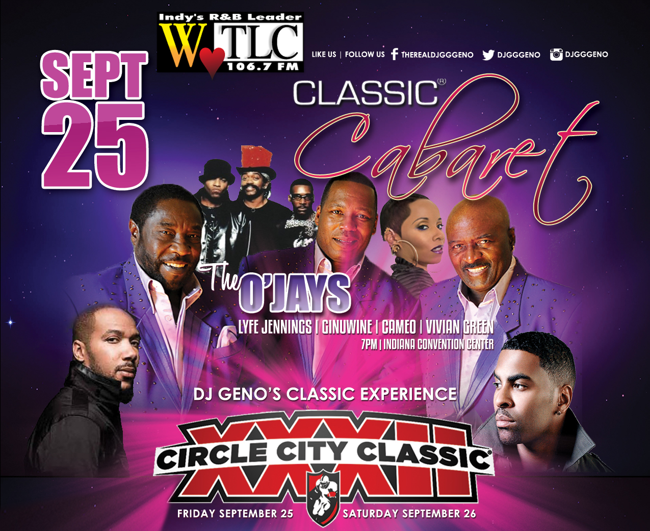 The 2015 Circle City Classic Cabaret 106.7 WTLC