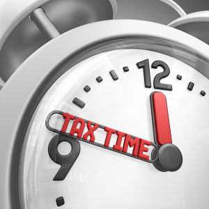 tax time alarm clock