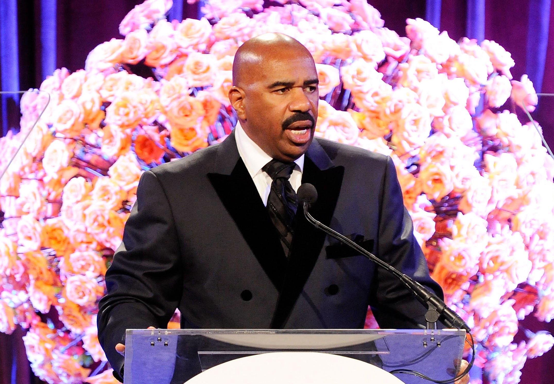 Steve Harvey Hosts 2nd Annual Steve Harvey Foundation Gala In New York - Inside