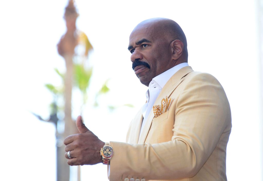 Steve Harvey Honored On The Hollywood Walk Of Fame