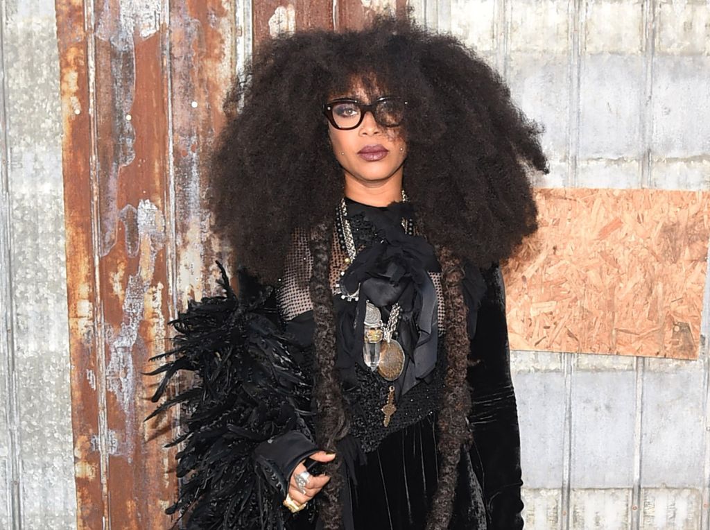 Erykah Badu attends the Givenchy fashion show during Spring 2016 New York Fashion Week