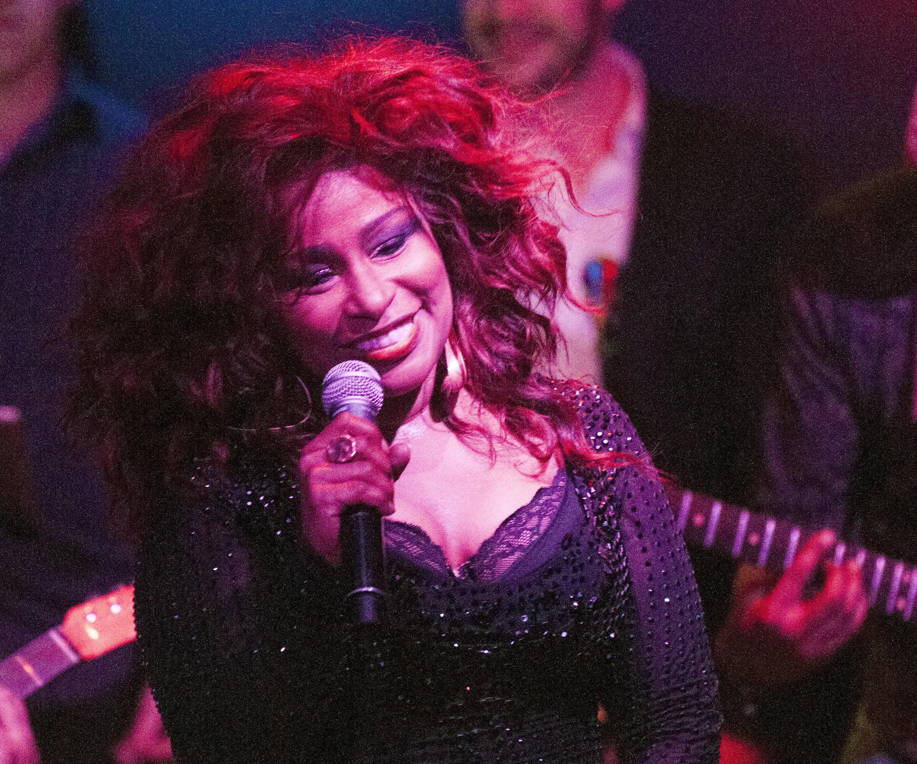 Chaka Khan Performs At Ronnie Scott's Jazz Club In London