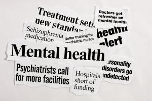 Headlines about mental health