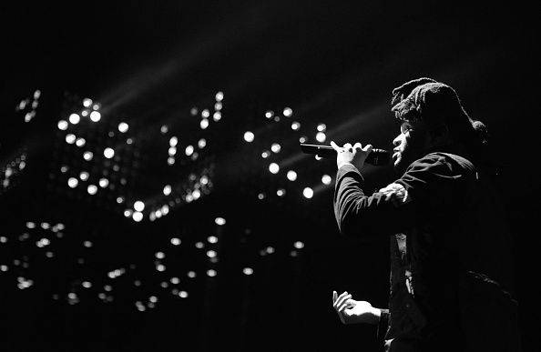 The Weeknd Performs At The Forum