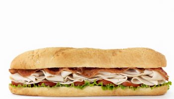 Foot long Turkey Club Submarine Sandwich
