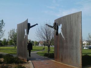 MLK RFK Memorial in King Park Indianapolis