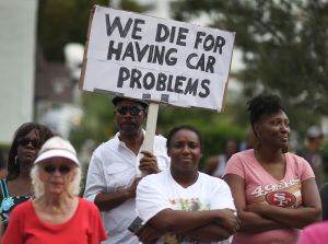 Rally For Transparency Held In Florida Police Shooting Case