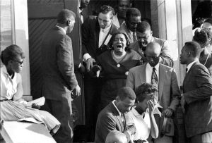 Woman Crys At 16Th St Church Bombing Funeral