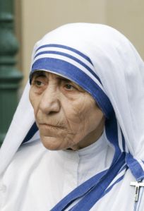 Mother Teresa in Calcutta, India