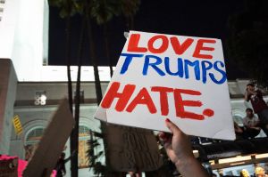 Anti-Trump Protest in Los Angeles