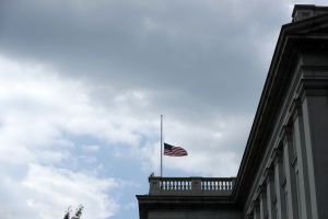 Government Buildings Lower Flags To Half Staff After Dallas Shooting Kills 5 Police Officers