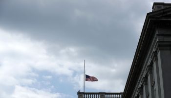 Government Buildings Lower Flags To Half Staff After Dallas Shooting Kills 5 Police Officers