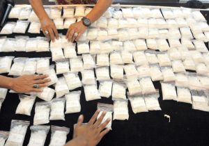 15.5 Kilos Of Methamphetamine Seized In Jakarta