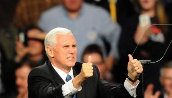 Donald Trump And Mike Pence Continue USA Thank You Tour 2016 In Des Moines