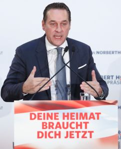 Norbert Hofer Holds Final Presidential Election Campaign Rally