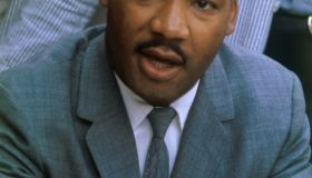 Martin Luther King, Jr. Speaking at News Conference