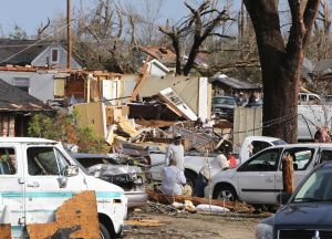 Torando hits Hattiesburg, Miss.