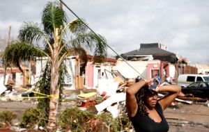 Tornado Touches Down In New Orleans East