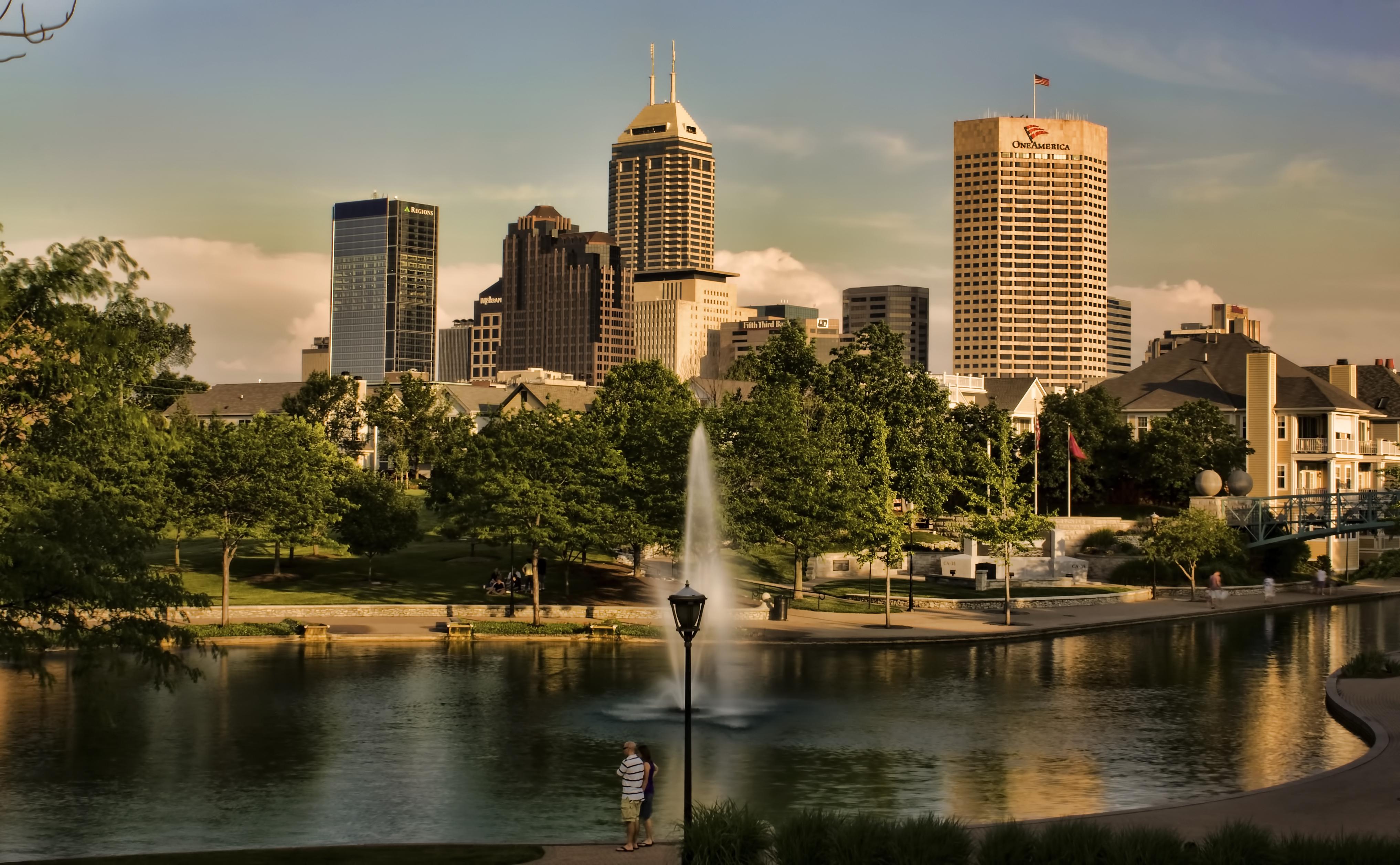 Spring in circle city