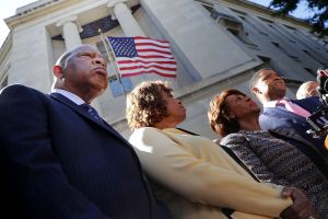 Lawmakers March To Dept. Of Justice To Demand Federal Action On Recent Police Shootings