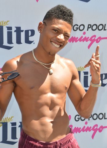 Bryshere 'Yazz' Gray Performs At The Flamingo Go Pool In Las Vegas
