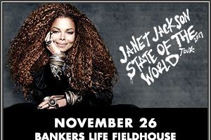 Janet Jackson Indy Concert Flyer