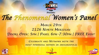 Phenomenal Women's Panel 2018 Flyer