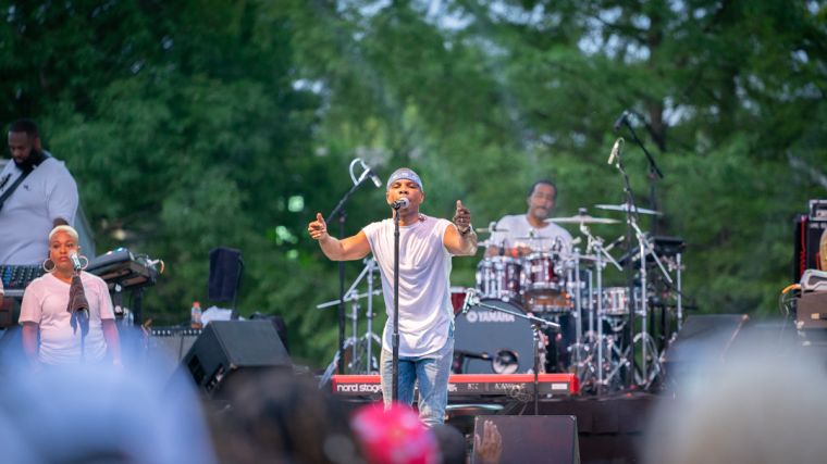 Kirk Franklin @ 2018 Indiana State Fair