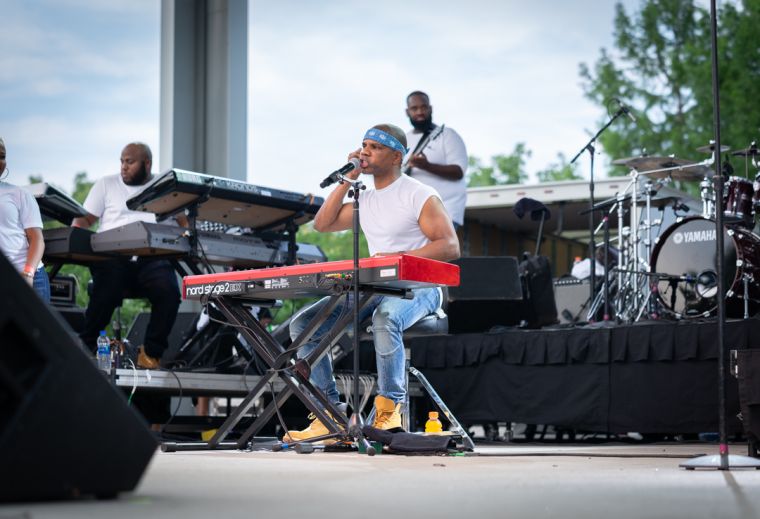 Kirk Franklin @ 2018 Indiana State Fair