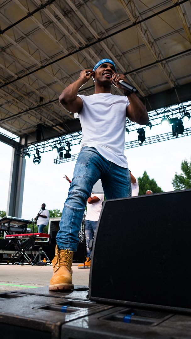 Kirk Franklin @ 2018 Indiana State Fair