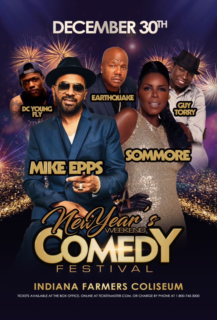 New Year’s Weekend Comedy Festival Graphic