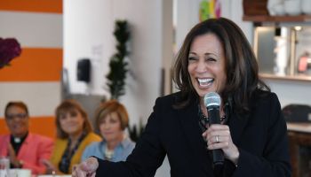 Kamala Harris Joins Democratic Senate Candidate Jacky Rosen At NV Campaign Events