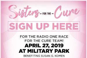 Race for the Cure 2019 Sign Up Graphic
