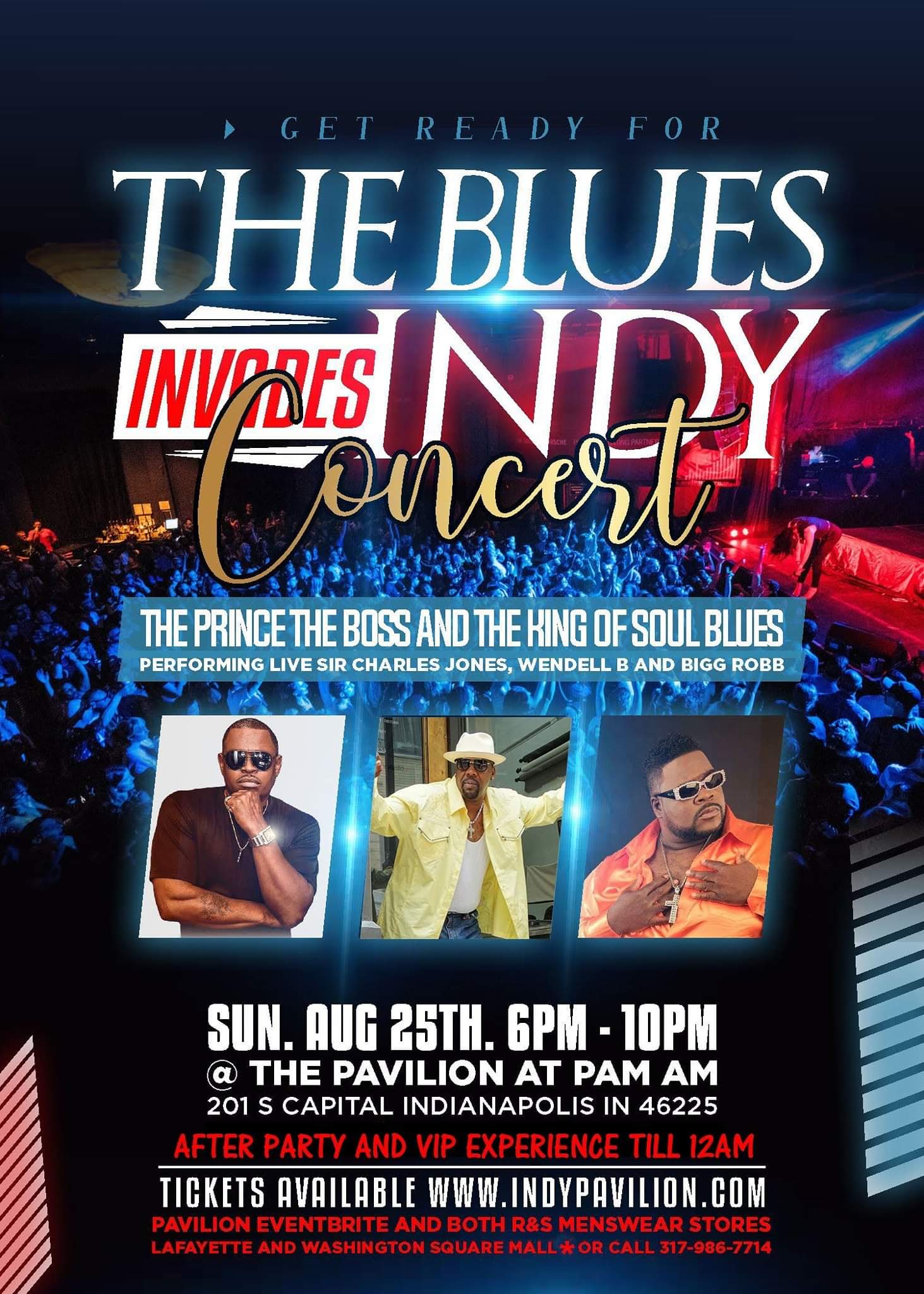 Blues Invades Indy Concert 106.7 WTLC