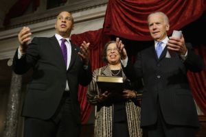 Cory Booker Is Sworn In As US Senator After Special Election In NJ